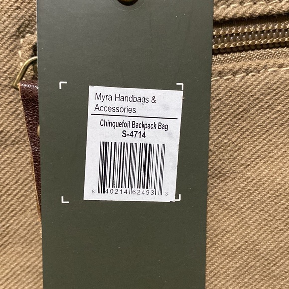 CHINQUEFOIL MYRA REAL COWHIDE BACKPACK FREE SHIPPING - Picture 6 of 7